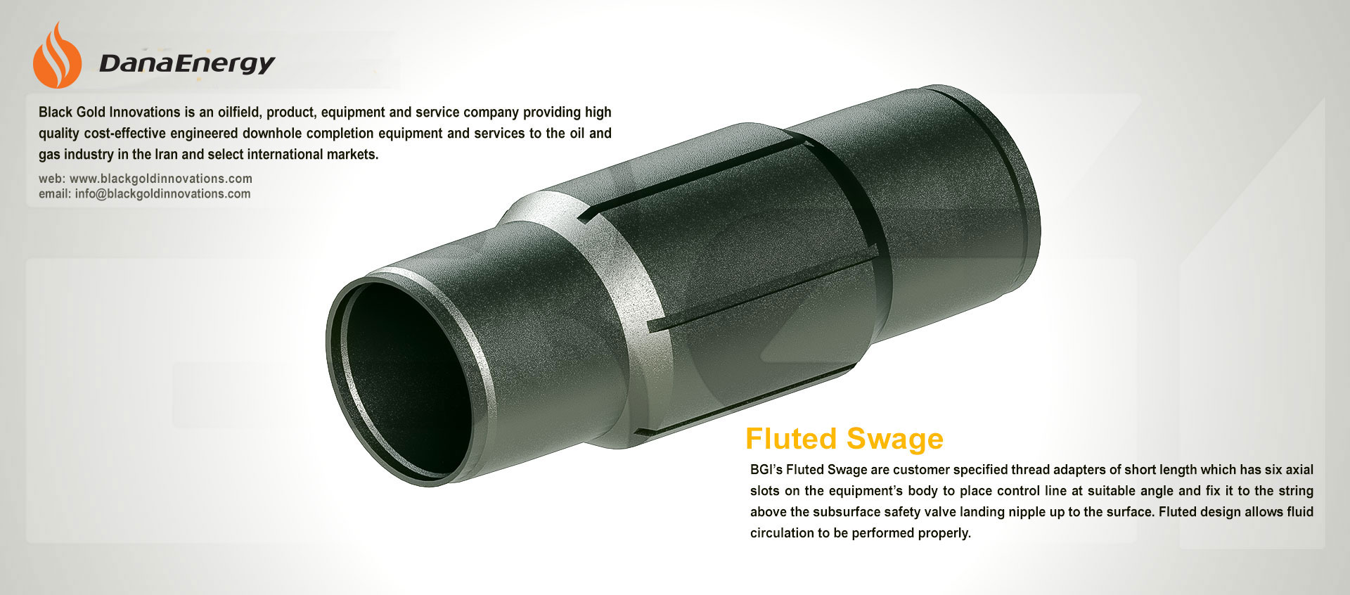 Fluted Swage